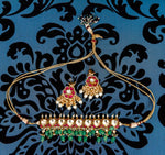 Load image into Gallery viewer, Elegant Green and Red Necklace Set