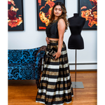 Load image into Gallery viewer, THE SANJ STATEMENT SKIRT
